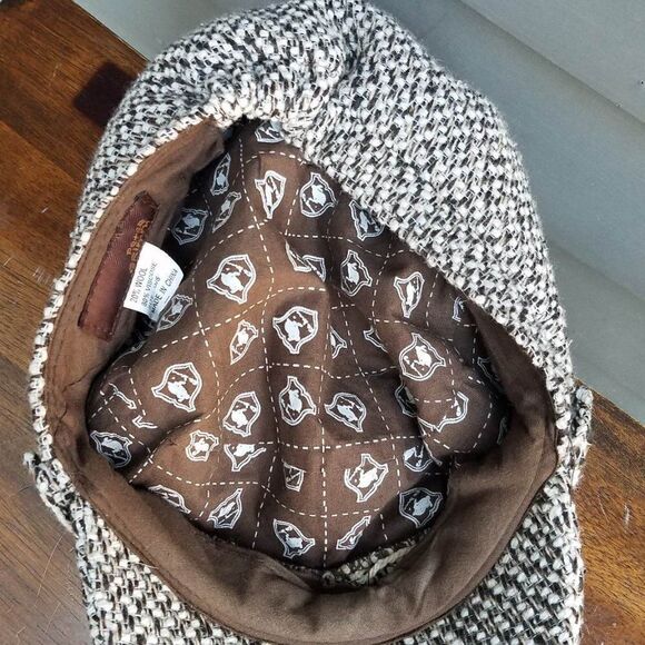 Peter Grimm Brown Tweed Hat - Picture 10 of 11
